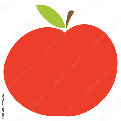 flat design illustration of fruits	
