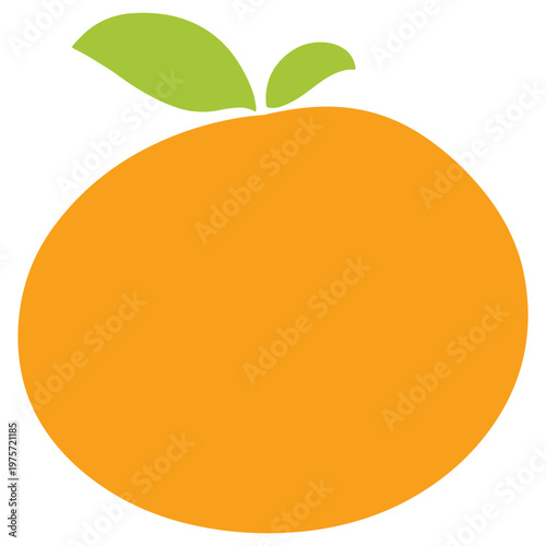 flat design illustration of fruits	
