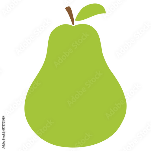 flat design illustration of fruits	
