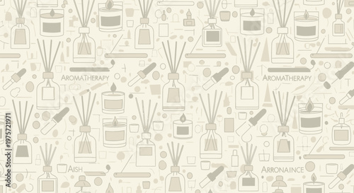 Gray icons on beige background.