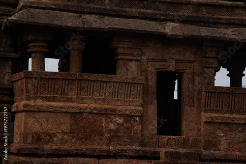 Obraz na plátně Karnachuri tample made raja karna deb , haritage temple  close up