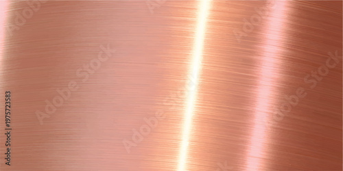 An abstract silver brushed metal surface features a shiny stainless steel texture illuminated by a close up light beam on a grey aluminium plate backdrop
