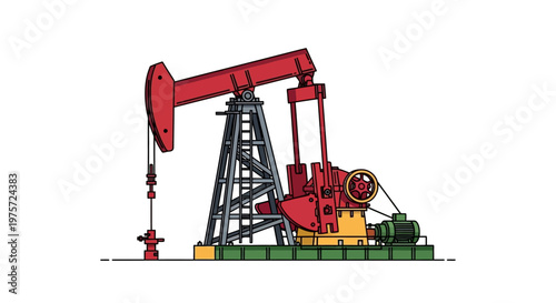 Oil Pump Jack Machinery Equipment.