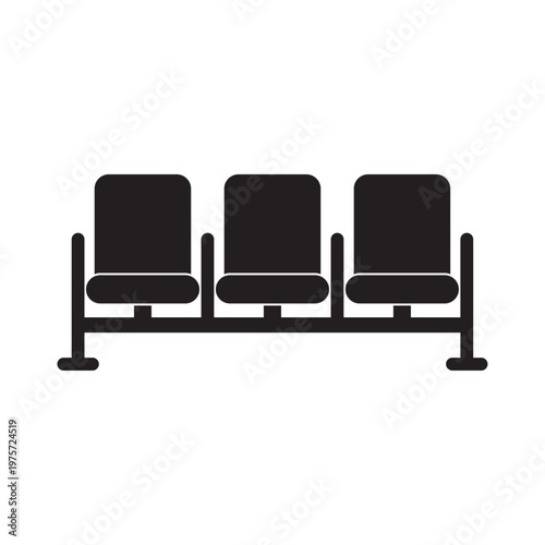 icon, group, information, management, system, graphic, people, queue, room, schedule, seat, capacity, design, waiting, user, isolated, count, control, chair, symbol, restriction, vector, flat, facilit