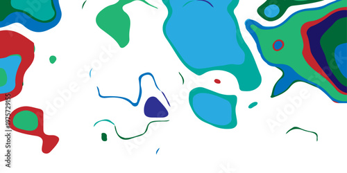 abstract contours and hypnotic fluid patterns vibrant psychedelic liquid waves flowing through a surreal neon dreamscape with dynamic