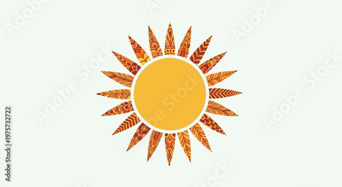 sun vector illustration