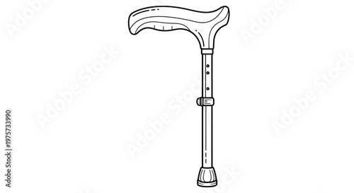 Crutch walking stick assist device.