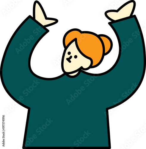 partnership brainstorm, woman celebrating success