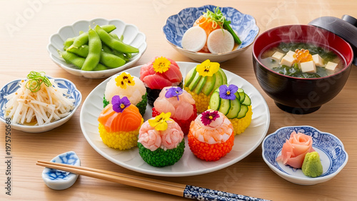 伝統の美味しい手毬寿司