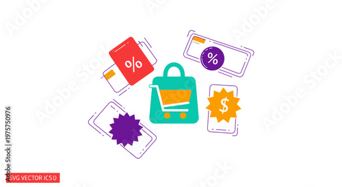 Mobile Shopping Discounts And Special Offers Online
