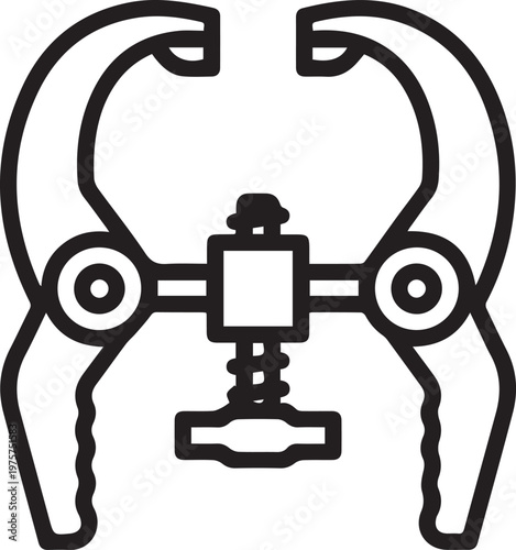 Professional Adjustable Bumper Repair Clamp with Locking Jaws – Essential Auto Body Shop Tool for Collision Damage Restoration, Vehicle Bodywork, Auto Repair Workshops, Fleet Maintenance