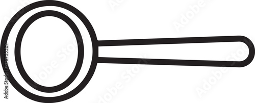 Professional Dent Repair Mallet with Rubber Head Vector Icon for Automotive Bodywork, Dent Removal, Auto Detailing, Collision Repair, Mobile Auto Services, Vehicle Maintenance Guides, DIY