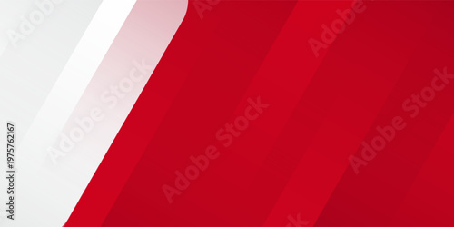 red and white banner background with diagonal stripes. background texture modern gradient.
