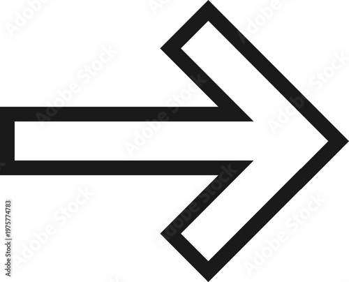 Bold Arrow Pointing Right