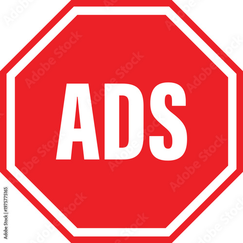Stop Ads Sign