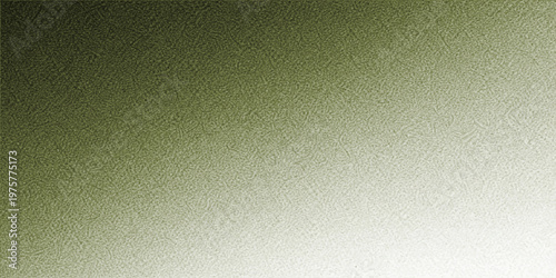 A blend of olive green smoothly transitions into soft white, creating a tranquil gradient effect. Perfect for background.