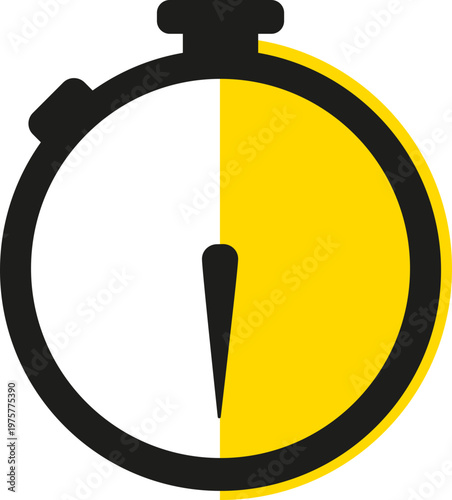 Stopwatch Half Time Indicator