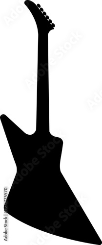 Electric Guitar Silhouette