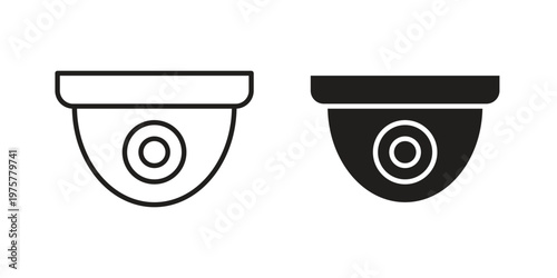 CCTV icon for web and application. EPS10
