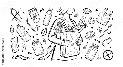 Eco friendly shopping for a sustainable lifestyle