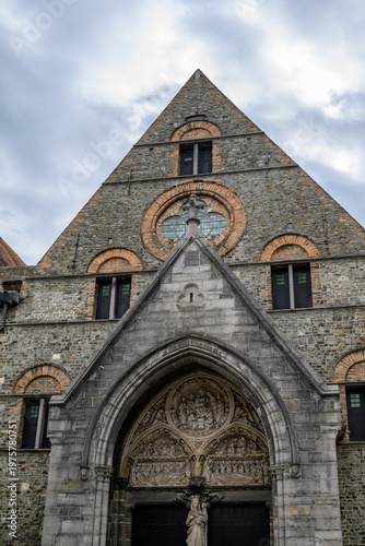Historical Old Town and UNESCO World Culture Heritage site of Bruges in West Flanders, Belgium