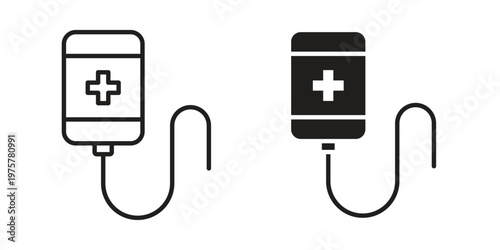 Chemotherapy icon for web and application. EPS10