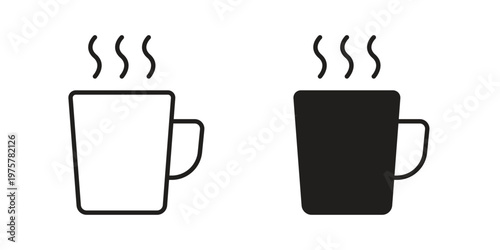 Coffee icon for web and application. EPS10