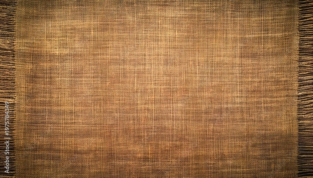 Fototapeta premium Closeup of Organic Canvas Texture with Detailed Weave for Arts and Crafts Background Design Use