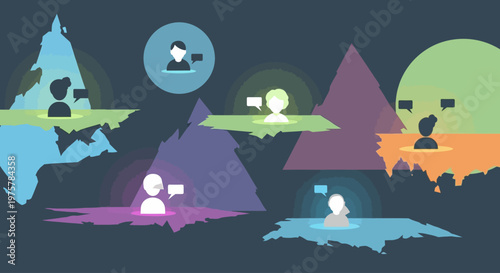 Global connections and travel concept