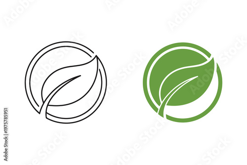 Eco-Friendly Leaf Logo Design