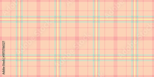 Tough tartan texture pattern, drapery plaid check seamless. Sketching fabric vector background textile in red and light colors.