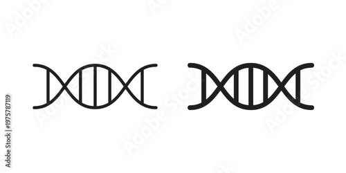 DNA icon for web and application. EPS10