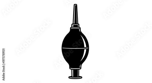 Black Rubber Bulb Syringe Tool.
