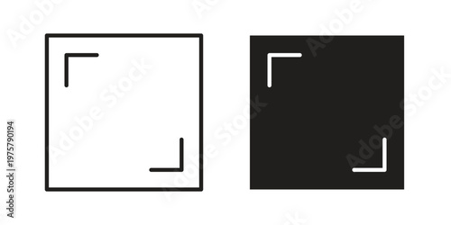 Full size icon for web and application. EPS10