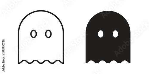 Ghost icon for web and application. EPS10
