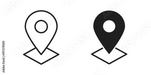 Gps icon for web and application. EPS10