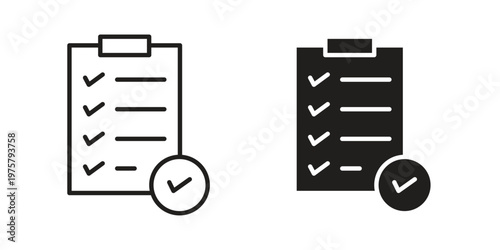 Inspection icon for web and application. EPS10