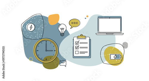 Productivity and time management concept