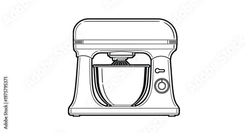 Electric Stand Mixer Kitchen Appliance.