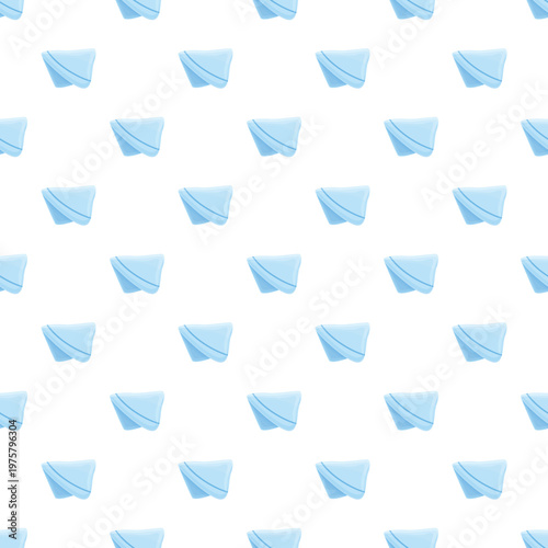 Blue underpants forming a seamless pattern representing hygiene and medical care