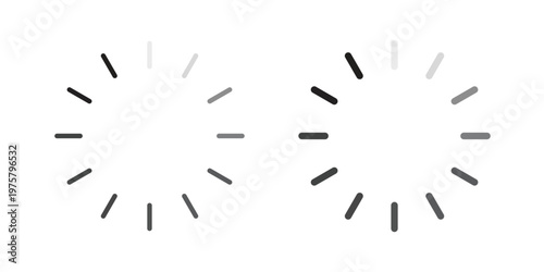 Loading icon for web and application. EPS10