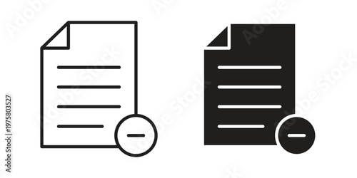 Remove file icon for web and application. EPS10