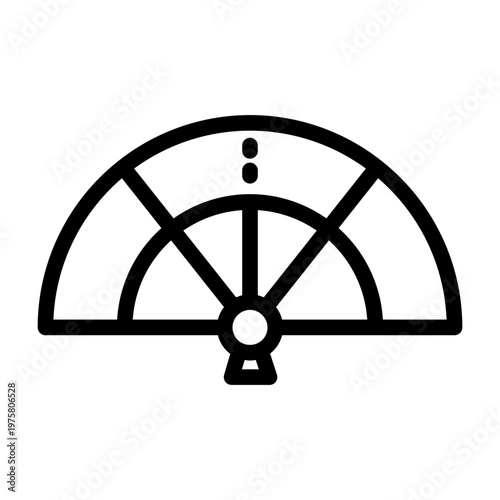 fan line icon