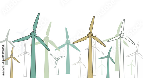 Wind turbines for renewable energy