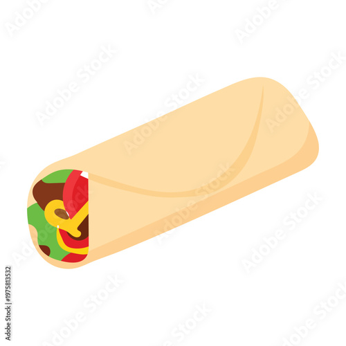 Burrito illustration