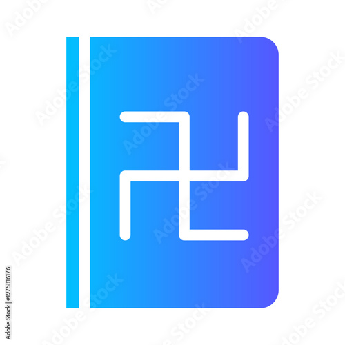 book gradient icon