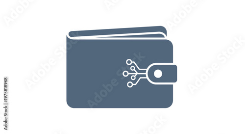 Digital Wallet with Lock Icon.