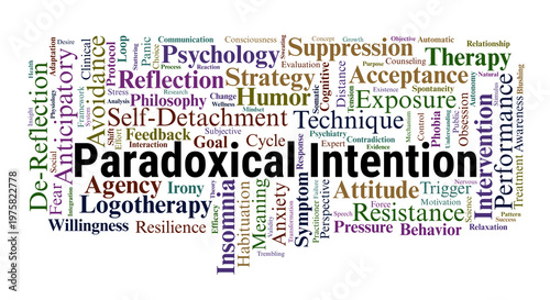 Foto Paradoxical Intention Word Cloud