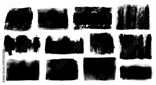 Paint roller ink brush texture background