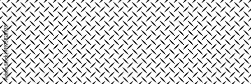 Steel diamond plate seamless pattern